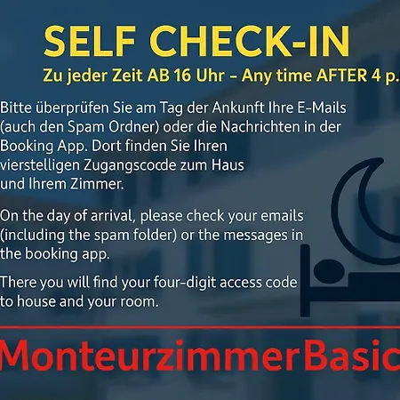 Monteurzimmer Basic Zentrale Mit Gemeinschaftsbaedern